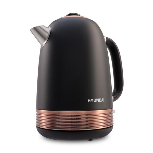Чайник электрический Hyundai HYK-S4501 1.7л. 2200Вт черный/бронзовый корпус: металл/пластик