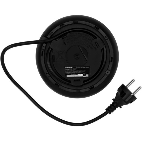 Чайник электрический Starwind SKG4030 1.7л. 2200Вт черный корпус: стекло/пластик