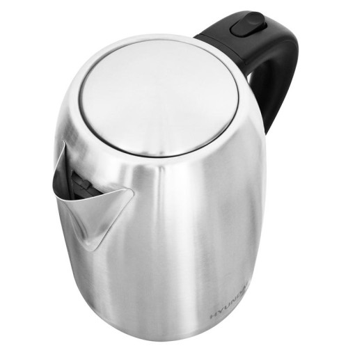 Чайник электрический Hyundai HYK-S2014 1.7л. 2000Вт серебристый/черный корпус: металл