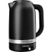 Электрочайник KitchenAid, термо-контроль, 1.7 л., матовый черный