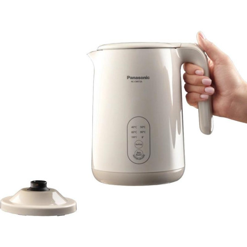 Чайник электрический Panasonic NC-CWK72A 1.5л. 1500Вт бежевый корпус: полупропилен/нержавеющая сталь