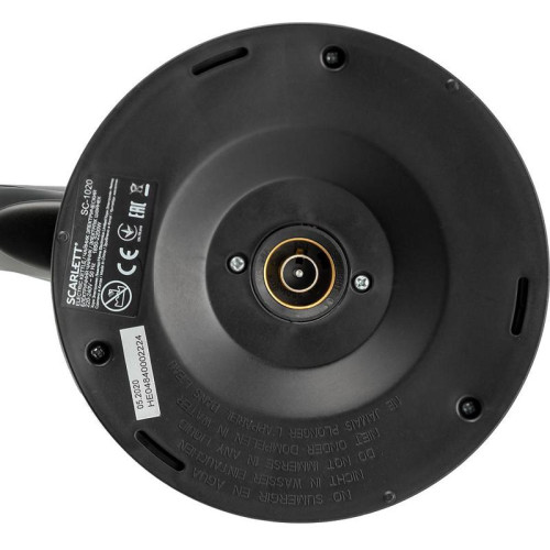 Чайник электрический Scarlett SC-1020 2.2л. 2200Вт черный корпус: пластик (1020)
