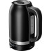 Электрочайник KitchenAid, термо-контроль, 1.7 л., матовый черный