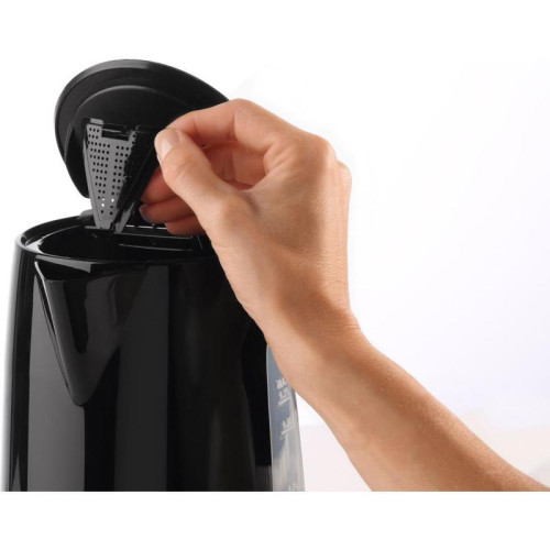 Чайник Gorenje K17BK Чайник Gorenje, мощность 2200 Вт, объем 1.7 л, индикатор работы, шкала уровня воды, защита от перегрева, цвет черный