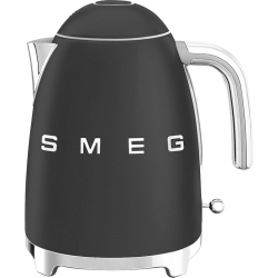 Стиль 50-х г., чайник электрический, 1.7 л , 2400 Вт, корпус из нержавеющей стали, черный матовый