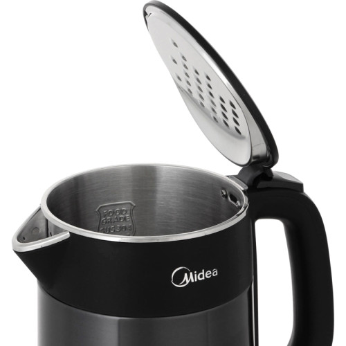 Чайник Midea/ 1.5 л, 2200 Вт, черный