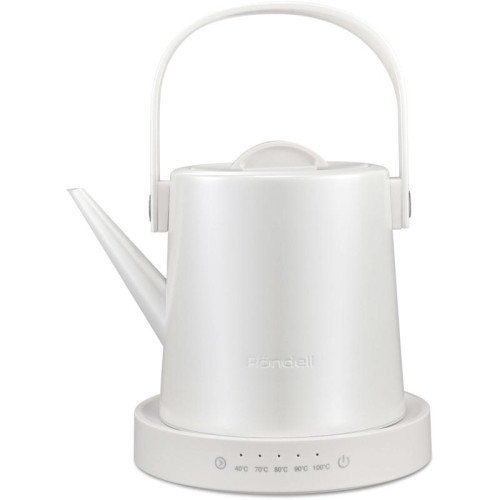 Чайник электрический Rondell RDE-WK804 1л. 1200Вт жемчужный корпус: металл