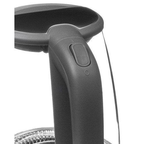 Чайник электрический Starwind SKG2315 1.7л. 2200Вт серый/серебристый корпус: стекло/металл/пластик