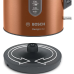Чайник BOSCH TWK4P439 Цвет: коричневый, 2400 Ватт, скрытый нагр.элемент, 1.7 л