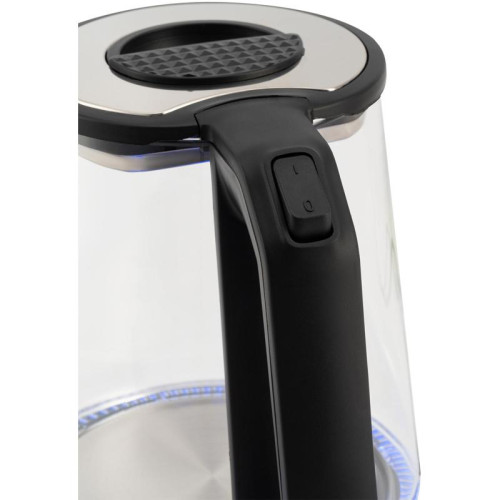 Чайник электрический Starwind SKG5778 2л. 2000Вт черный/прозрачный корпус: стекло