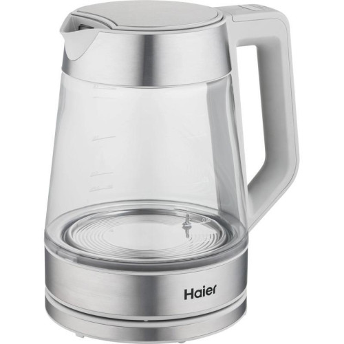 Чайник электрический Haier HK-501 1.7л. 2400Вт серый корпус: стекло/пластик (TD0036930RU) Чайник электрический Haier HK-501 1.7л. 2400Вт серый корпус: стекло/пластик (TD0036930RU)