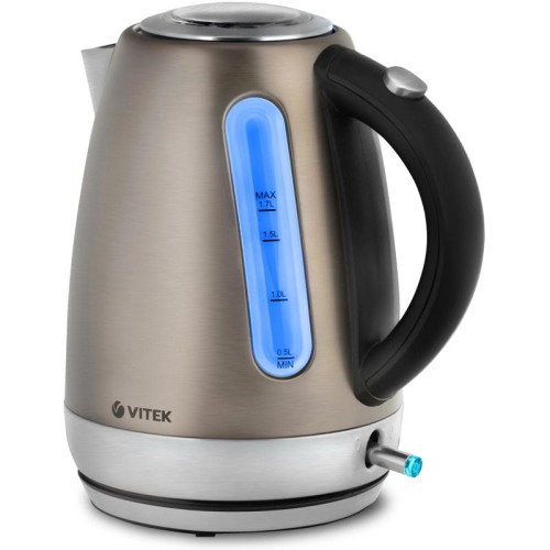 Чайник электрический Vitek VT-7025 1.7л. 2150Вт сталь корпус: металл/пластик