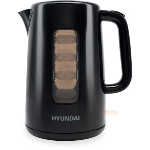 Чайник электрический Hyundai HYK-P2501 2.5л. 2200Вт черный корпус: пластик