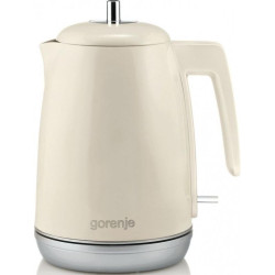 Чайник электрический Gorenje K15RL 1.7л. 2200Вт бежевый корпус: металл/пластик