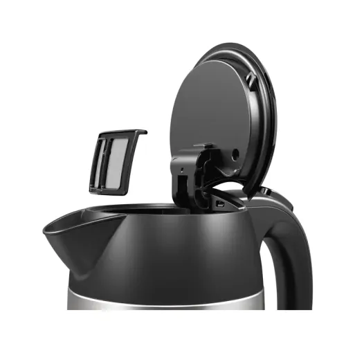 Чайник BOSCH TWK3P420 мощность — 2400Вт; объем — 1.7л; корпус — нержавеющая сталь; фильтр от накипи, цвет — черный
