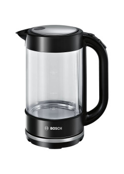 Чайник BOSCH TWK70B03 1.7 л, 2400 Вт, стекло, черный