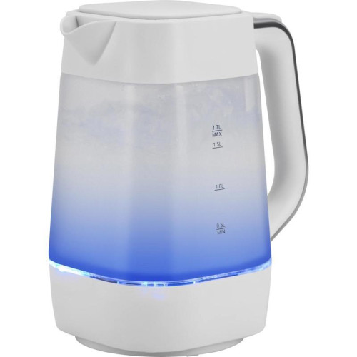 Чайник электрический Vitek VT-WK1058 1.7л. 2200Вт белый корпус: стекло/пластик Чайник электрический Vitek VT-WK1058 1.7л. 2200Вт белый корпус: стекло/пластик