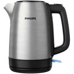 Чайник Philips/ Чайник металлический, 1,7 л, 2200 Вт, световой индикатор, функция автовыключения, индикатор уровня воды