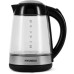 Чайник электрический Hyundai HYK-G3803 1.7л. 2200Вт черный/серебристый корпус: стекло Чайник электрический Hyundai HYK-G3803 1.7л. 2200Вт черный/серебристый корпус: стекло