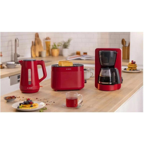 Чайник электрический Bosch TWK1M124 1.7л. 2400Вт красный корпус: пластик Чайник электрический Bosch TWK1M124 1.7л. 2400Вт красный корпус: пластик