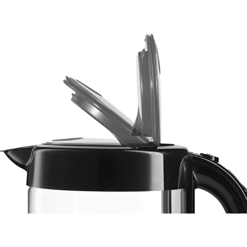 Чайник BOSCH TWK70B03 1.7 л, 2400 Вт, стекло, черный