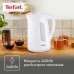 Чайник электрический Tefal KO270130 1.7л. 2400Вт белый/серый корпус: пластик (7211001078)