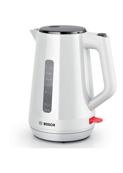 Чайник электрический Bosch TWK1M121 1.7л. 2400Вт белый корпус: пластик