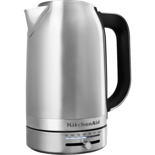 Электрочайник KitchenAid, термо-контроль, 1.7 л., нержавеющая сталь