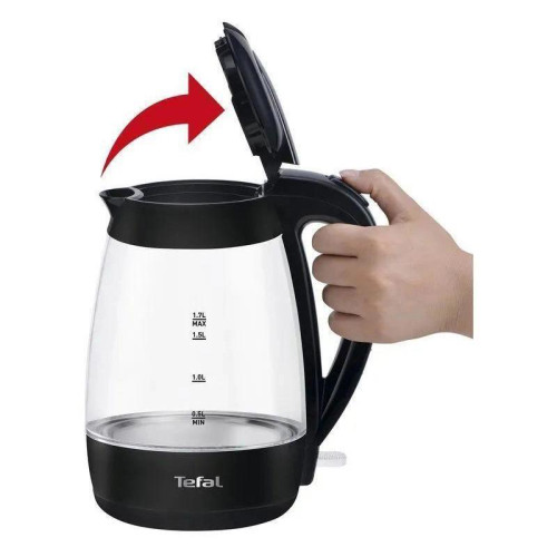 Чайник электрический Tefal KO450832 1.7л. черный корпус: стекло/пластик (8010000465) Чайник электрический Tefal KO450832 1.7л. черный корпус: стекло/пластик (8010000465)