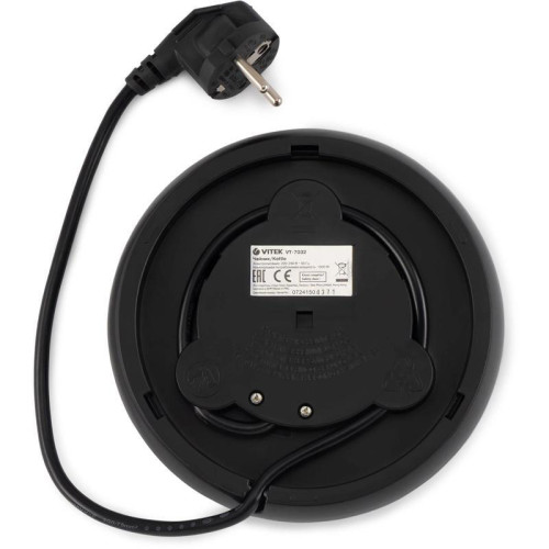 Чайник электрический Vitek VT-7032 1.8л. 1850Вт прозрачный/черный корпус: стекло Чайник электрический Vitek VT-7032 1.8л. 1850Вт прозрачный/черный корпус: стекло