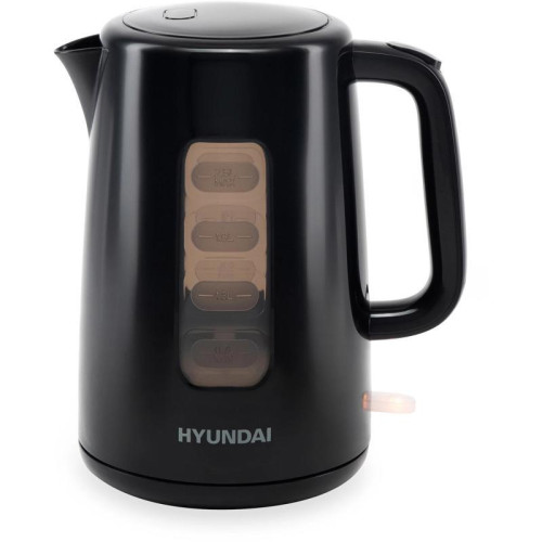 Чайник электрический Hyundai HYK-P2501 2.5л. 2200Вт черный корпус: пластик