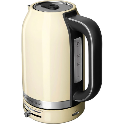 Электрочайник KitchenAid, термо-контроль, 1.7 л., кремовый