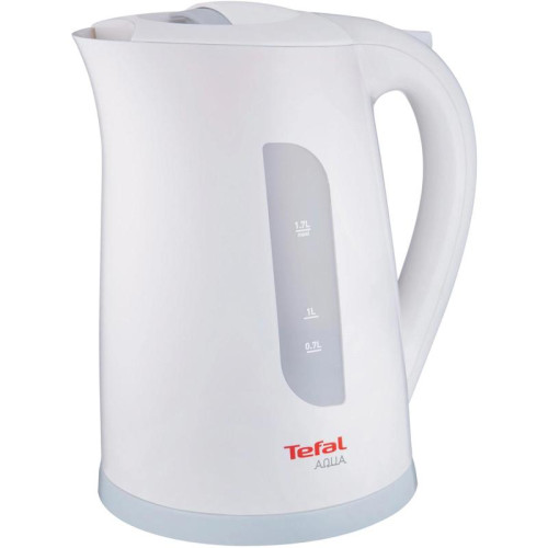 Чайник электрический Tefal KO270130 1.7л. 2400Вт белый/серый корпус: пластик (7211001078)