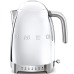 Стиль 50-х г., чайник электрический, 1.7 л , 2400 Вт, корпус из нержавеющей стали, регулировка температуры, полированная нержавеющая сталь Стиль 50-х г., чайник электрический, 1.7 л , 2400 Вт, корпус из нержавеющей стали, регулировка температуры, полированная нержавеющая сталь