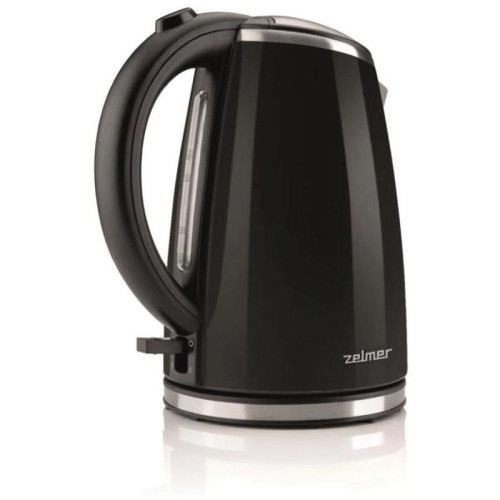Чайник электрический Zelmer ZCK1274B 1.7л. 2200Вт черный корпус: металл (71505040P)