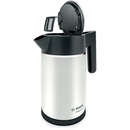 Электрический чайник Bosch TWK5P471 Электрический чайник Bosch, объем 1.7 л, закрытая спираль, индикация включения, индикация уровня воды, встроенный фильтр, автоматическое отключение при закипании, защита от перегрева, мощность 2400 Вт, цвет белый Электрический чайник Bosch TWK5P471 Электрический чайник Bosch, объем 1.7 л, закрытая спираль, индикация включения, индикация уровня воды, встроенный фильтр, автоматическое отключение при закипании, защита от перегрева, мощность 2400 Вт, цвет белый