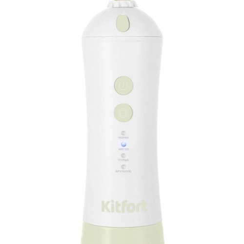 Ирригатор/ Ирригатор Kitfort КТ-2958-2 портатив. 4насад. зеленый/белый