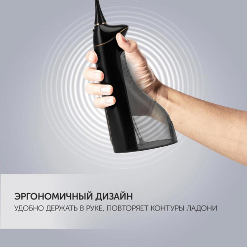 Ирригатор/ Ирригатор Polaris PWF 0201 импульсн. 5насад. черный