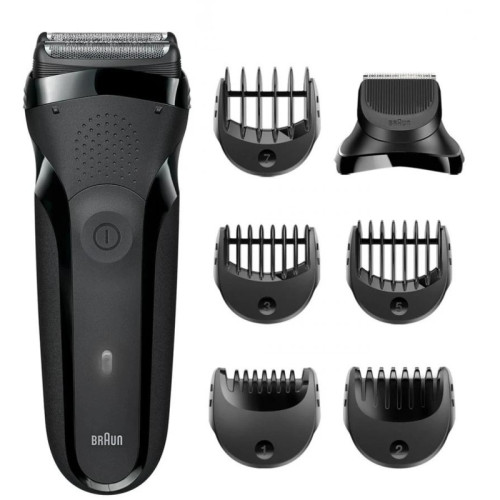 Бритва сетчатая/ Бритва сетчатая Braun Series 3 300BT реж.эл.:2 питан.:аккум. черный Бритва сетчатая/ Бритва сетчатая Braun Series 3 300BT реж.эл.:2 питан.:аккум. черный