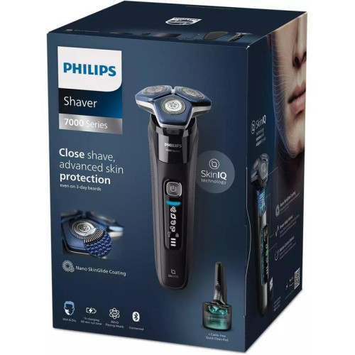 Бритва роторная/ Бритва роторная Philips S7886/58 реж.эл.:3 питан.:аккум. черный
