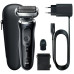 Бритва сетчатая/ Бритва сетчатая Braun Series 7 71-N1000S реж.эл.:3 питан.:аккум. черный