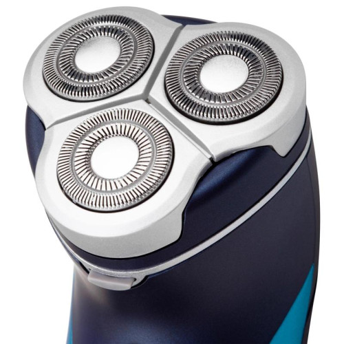 Бритва роторная/ Бритва роторная Starwind SSH 1525 реж.эл.:3 питан.:аккум. голубой/черный