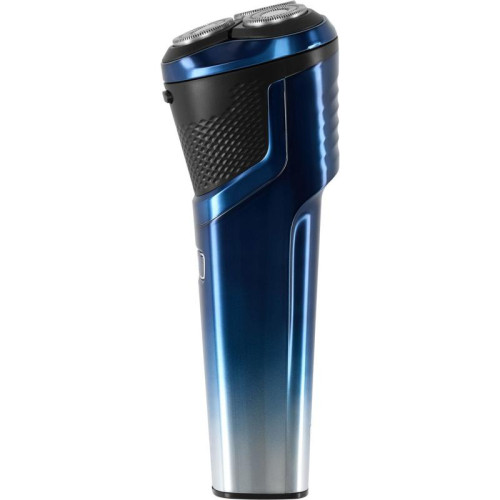 Бритва роторная/ Бритва роторная Hyundai H-SH8089 реж.эл.:3 питан.:аккум. голубой/черный