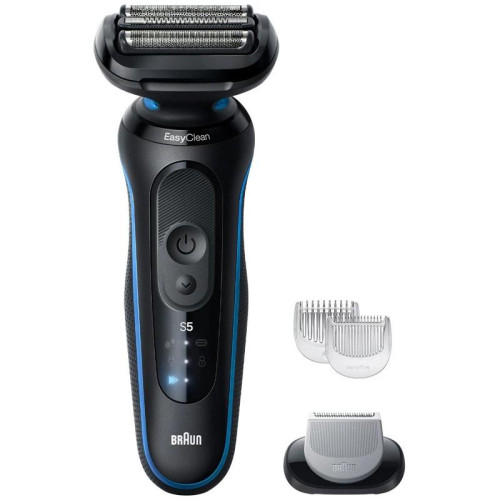 Бритва сетчатая/ Бритва сетчатая Braun 52-B1600s реж.эл.:3 питан.:аккум. синий