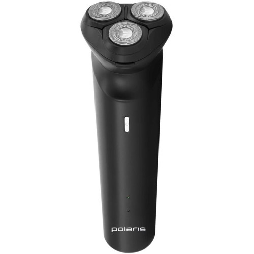 Бритва роторная/ Бритва роторная Polaris PMR 0411RC ProLong 4D Li+ реж.эл.:3 питан.:элек.сеть/аккум. черный