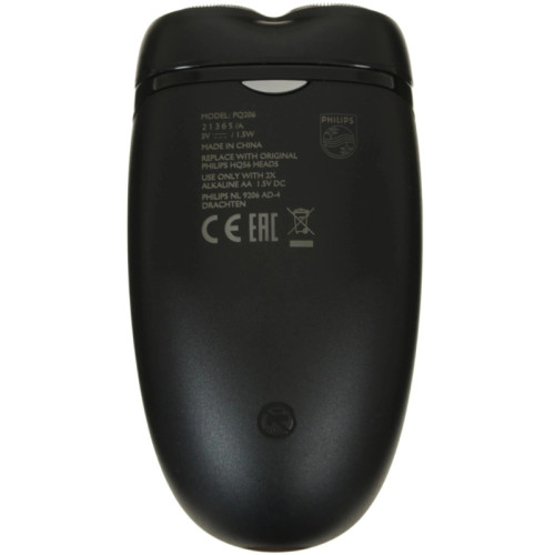 Бритва роторная/ Бритва роторная Philips PQ206/18 PQ206/18 реж.эл.:2 питан.:бат.AA коричневый Бритва роторная/ Бритва роторная Philips PQ206/18 PQ206/18 реж.эл.:2 питан.:бат.AA коричневый