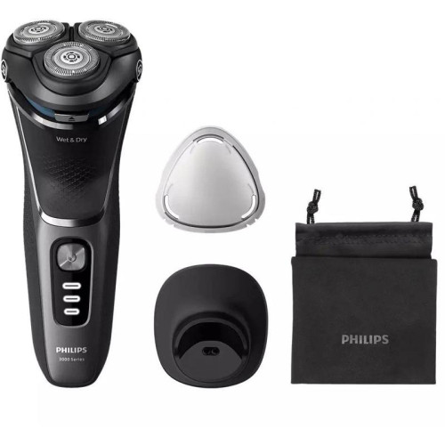 Бритва роторная/ Бритва роторная Philips S3343/13 реж.эл.:3 питан.:аккум. черный