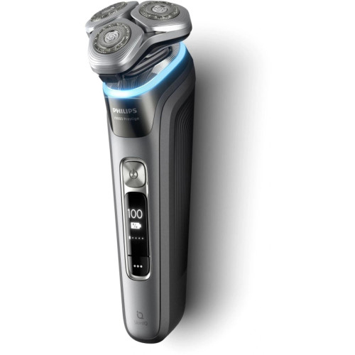 Бритва роторная/ Бритва роторная Philips i9000 Prestige XP9202/10 реж.эл.:3 питан.:аккум. серебристый/черный Бритва роторная/ Бритва роторная Philips i9000 Prestige XP9202/10 реж.эл.:3 питан.:аккум. серебристый/черный