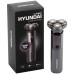 Бритва роторная/ Бритва роторная Hyundai H-SH8080 реж.эл.:3 питан.:аккум. серебристый