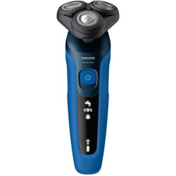 Бритва роторная/ Бритва роторная Philips S5466/17 реж.эл.:3 питан.:аккум. синий/черный